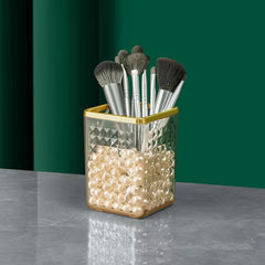 Nordic Desk Brush Pot Office Storage Box Makeup Brush Organizer