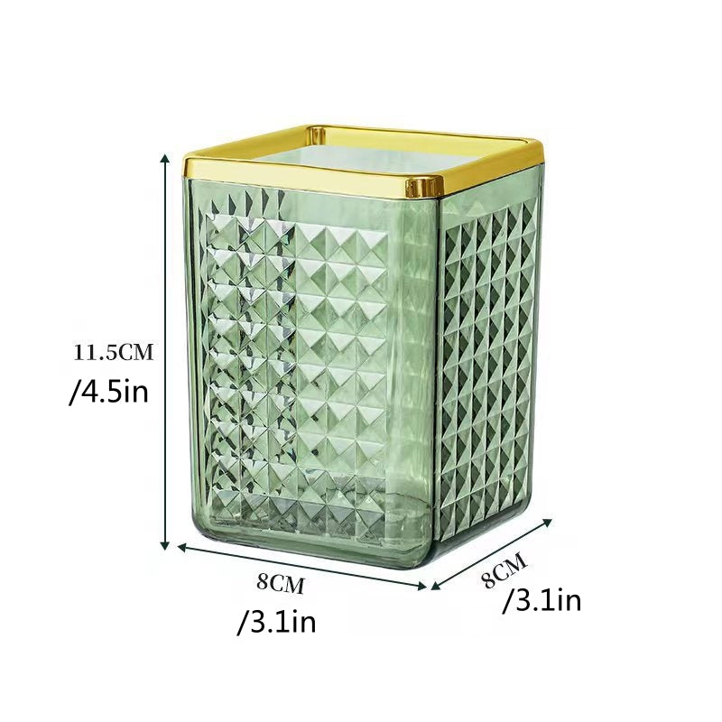 Nordic Desk Brush Pot Office Storage Box Makeup Brush Organizer