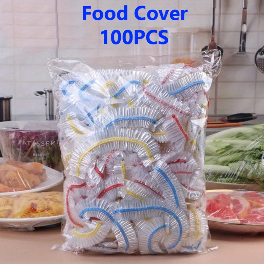 Reusable Elastic Food Bowl Covers for Different Sizes