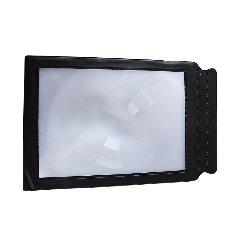 12in 1pc Full Page Magnifying Glass for Reading, 3x Page Magnifier Elderly