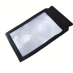 12in 1pc Full Page Magnifying Glass for Reading, 3x Page Magnifier Elderly