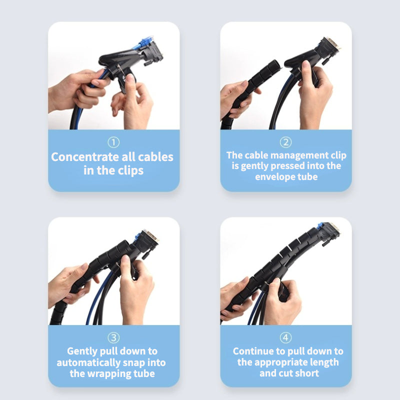 Cable Protector Wire Cable Organizer Tube