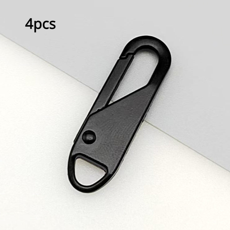 4pcs Detachable Zipper Head Tool Replacement Alloy Zipper