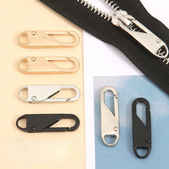 4pcs Detachable Zipper Head Tool Replacement Alloy Zipper