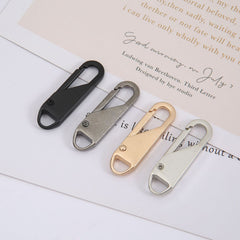 4pcs Detachable Zipper Head Tool Replacement Alloy Zipper