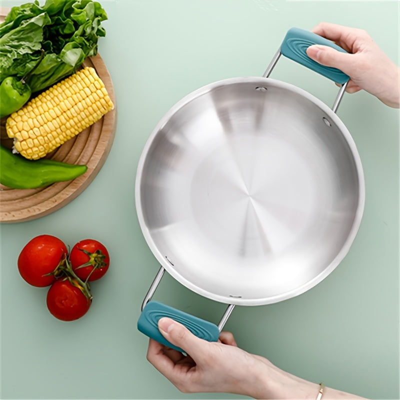 1pair Silicone Anti Scalding Handle Holder