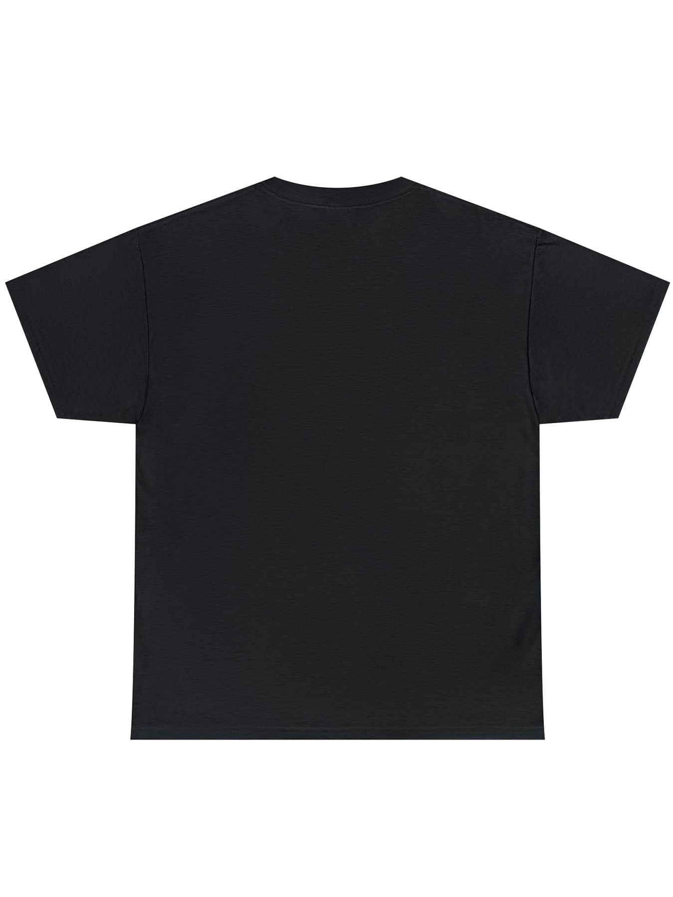 Men's Funny Letter Print T-shirt Casual Comfy Stretch Crew Neck Tee