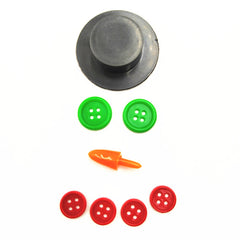 10pcs Interactive Christmas Snowman Toy Set with Accessories