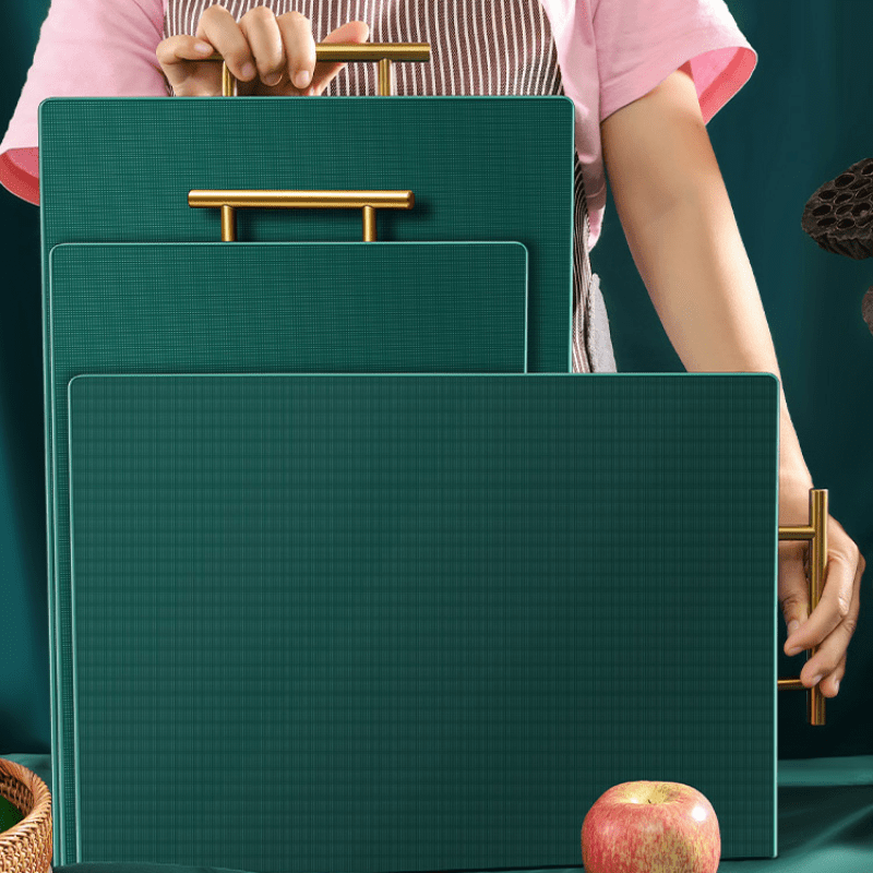 Double Sided Non slip Green Cutting Board