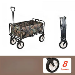 Folding Wagon Cart Collapsible Heavy Duty Utility Sports Wagon