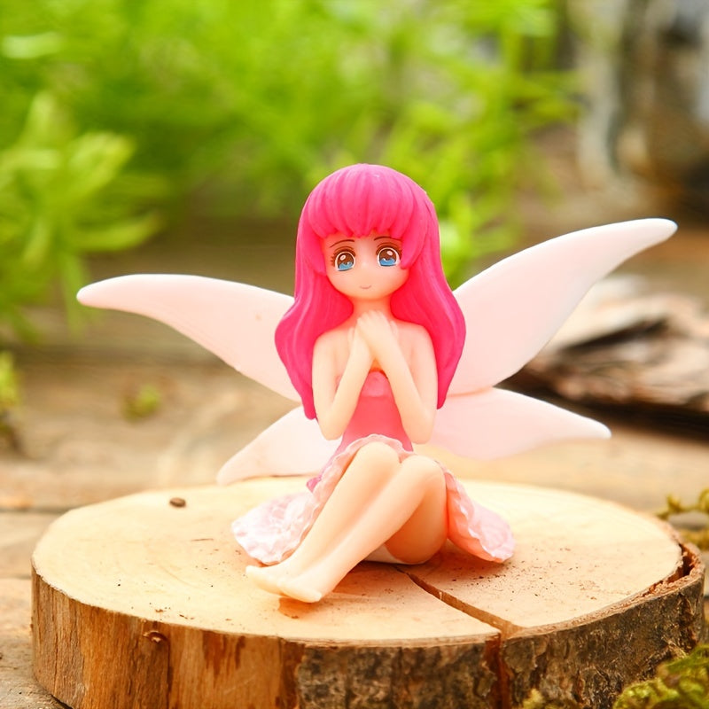 Mini Fairy Resin Crafts Desktop Ornament DIY Wedding Cake Decoration