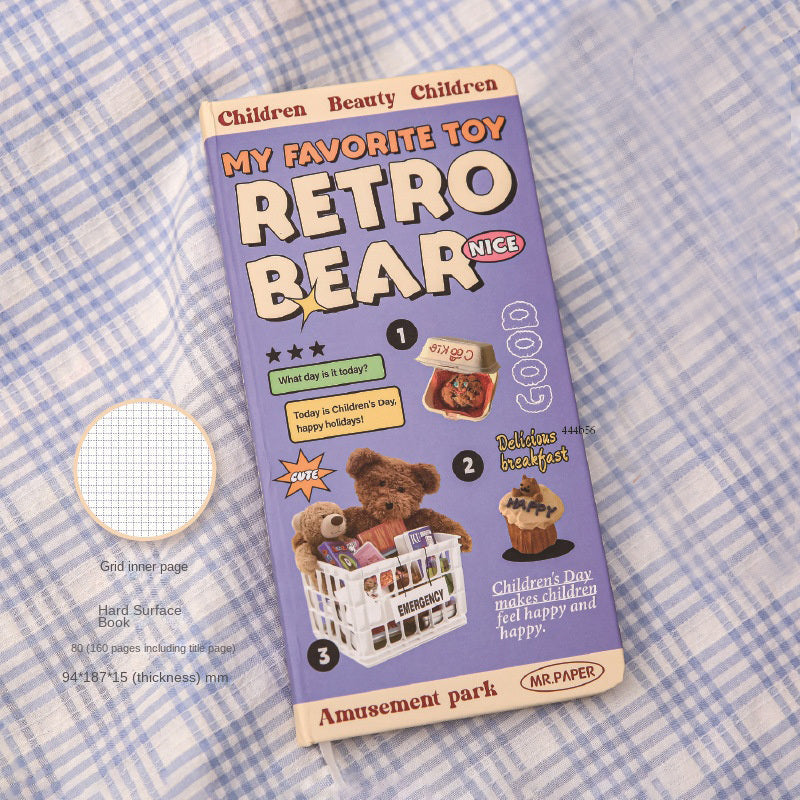 American Retro Animal Journal Diary Notebook