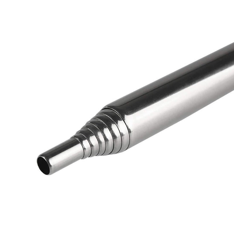 1pc Stainless Steel Fire Blow Pipe Retractable Fire Tube