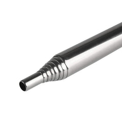 1pc Stainless Steel Fire Blow Pipe Retractable Fire Tube