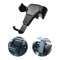 Universal Car Phone Holder Gravity Type Air Outlet Clip Smartphone Bracket