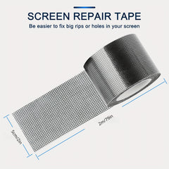 Self Adhesive Window Screen Net Repair Tape Anti Mosquito Door And Window