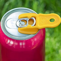 Plastic Tab Can Openers For Pop Beer Soda - Anti Bug Beverage Barricade