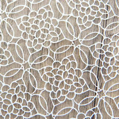 Vintage Symmetrical Flowers DIY Stencil For Painting
