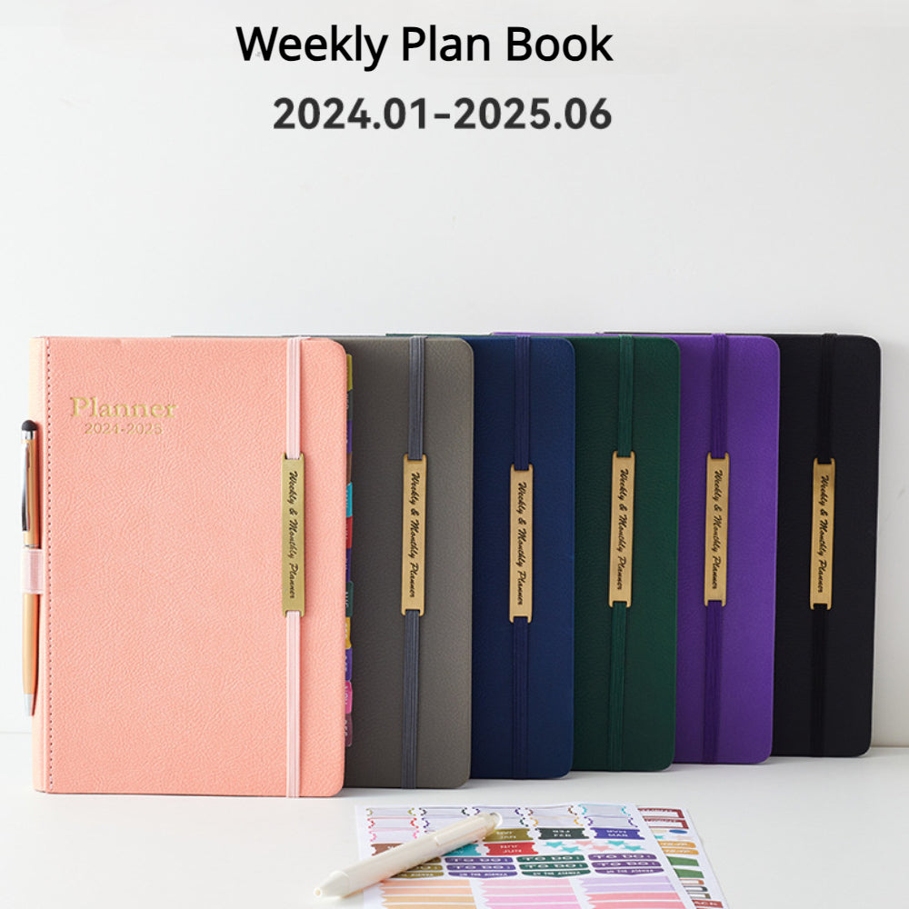Academic Planner 20-13-18 Months JAN-JUN Soft Cover Thick Paper Planners