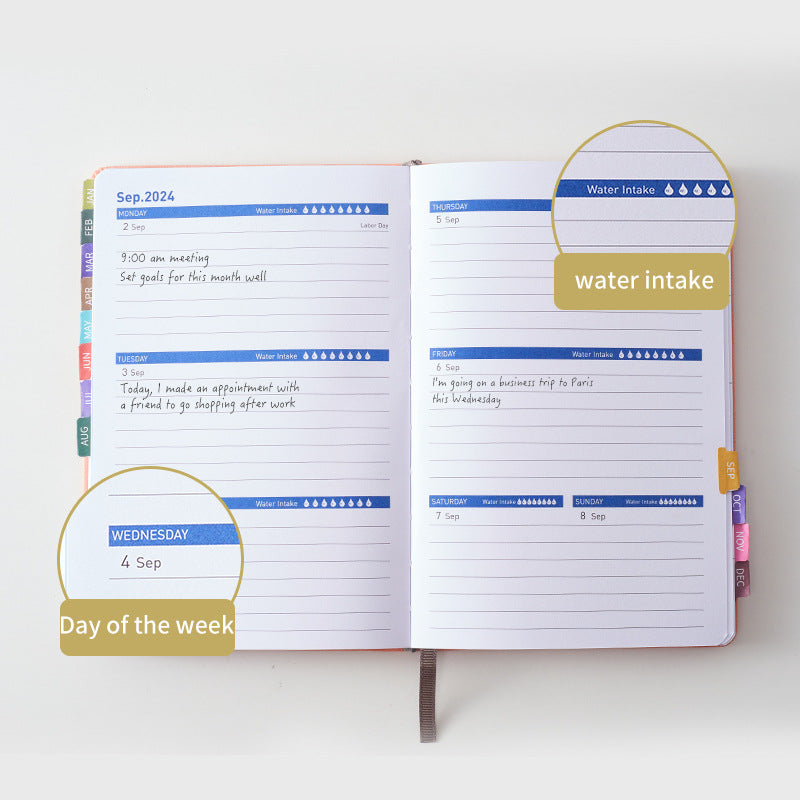 Academic Planner 20-13-18 Months JAN-JUN Soft Cover Thick Paper Planners