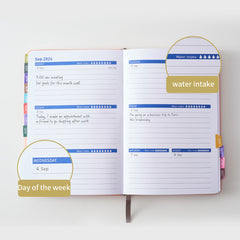 Academic Planner 20-13-18 Months JAN-JUN Soft Cover Thick Paper Planners