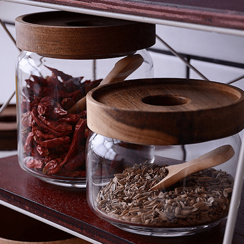 Wooden Spice Spoon Small Ice Cream Coffee Spoon Household Seasoning Spoon