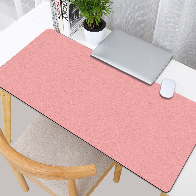 Extra Large Leather Desk Mat Waterproof Computer Keyboard Mat