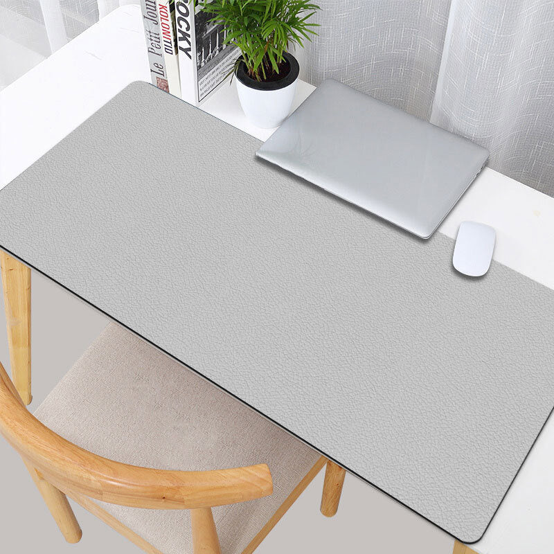 Extra Large Leather Desk Mat Waterproof Computer Keyboard Mat