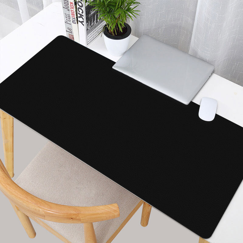 Extra Large Leather Desk Mat Waterproof Computer Keyboard Mat