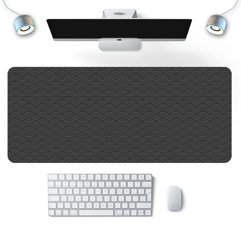 Extra Large Geometric Desk Mat - Wear Resistant & Heat Insulation