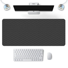 Extra Large Geometric Desk Mat - Wear Resistant & Heat Insulation