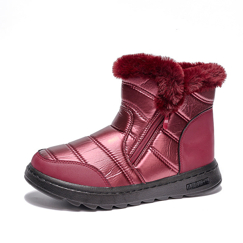 Women's Waterproof Snow Boots Winter Warm Hiking Boots