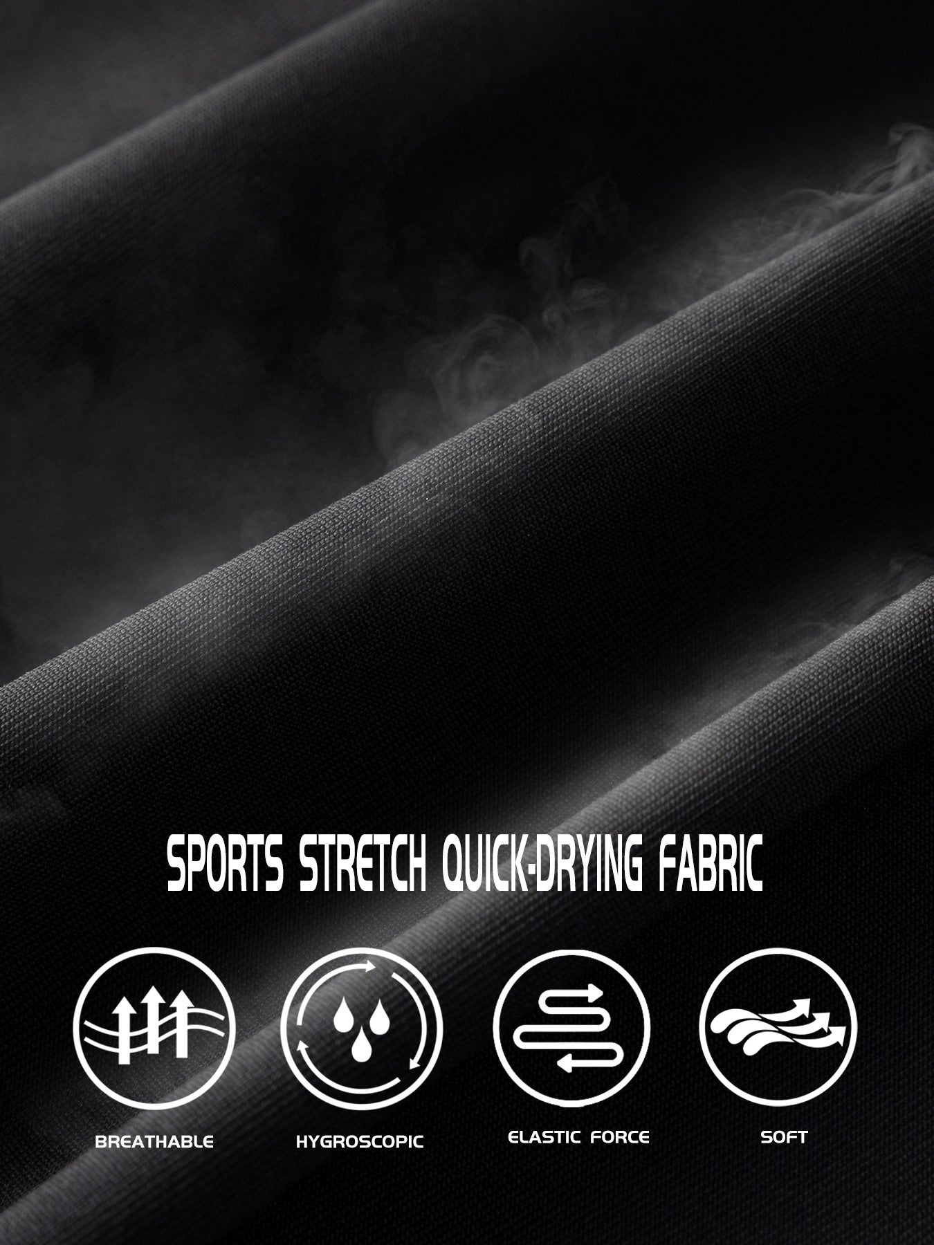 Men's Solid Bottom Leggings Quick Drying Compression Pants