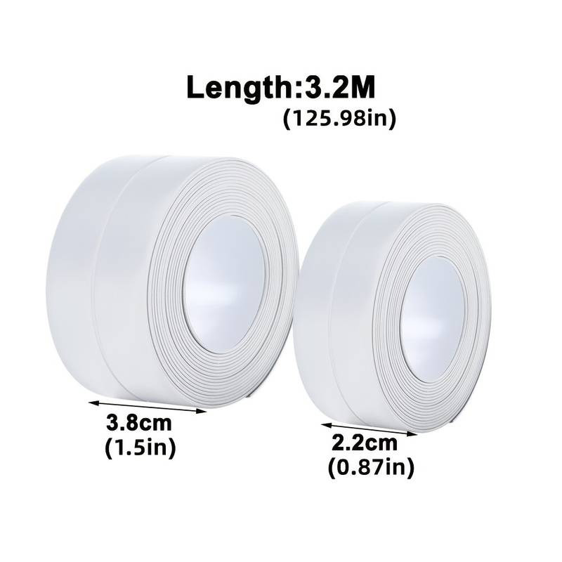 Waterproof Caulk Strip for Sink Edge Gap Self Adhesive Sealing Tape