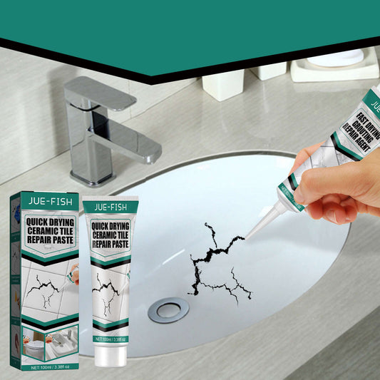 Tile Repair Paste Fast Adhesive for Marble Bathtub Toilet Crack Repair