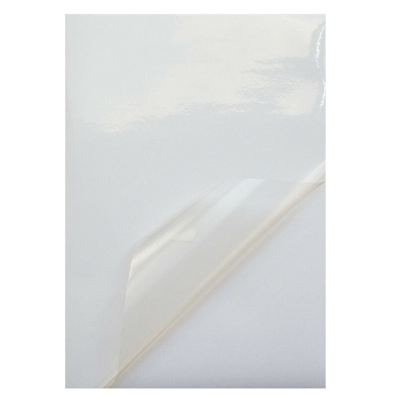 10pcs A4 Clear Sticker Paper Inkjet Printer Label Waterproof