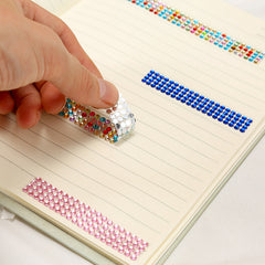 Acrylic Diamond Tape DIY Photo Album Decoration Crystal Sticker Border
