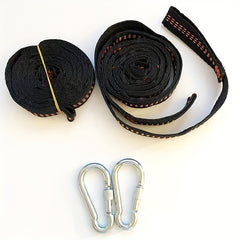 Adjustable Hammock Tree Strap Lightweight with Hook for Camping