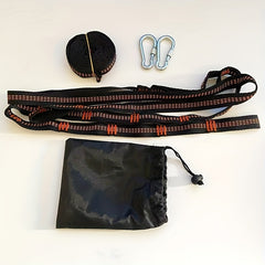 Adjustable Hammock Tree Strap Lightweight with Hook for Camping