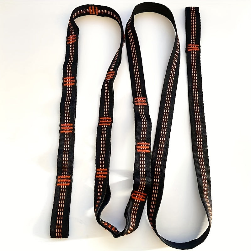 Adjustable Hammock Tree Strap Lightweight with Hook for Camping