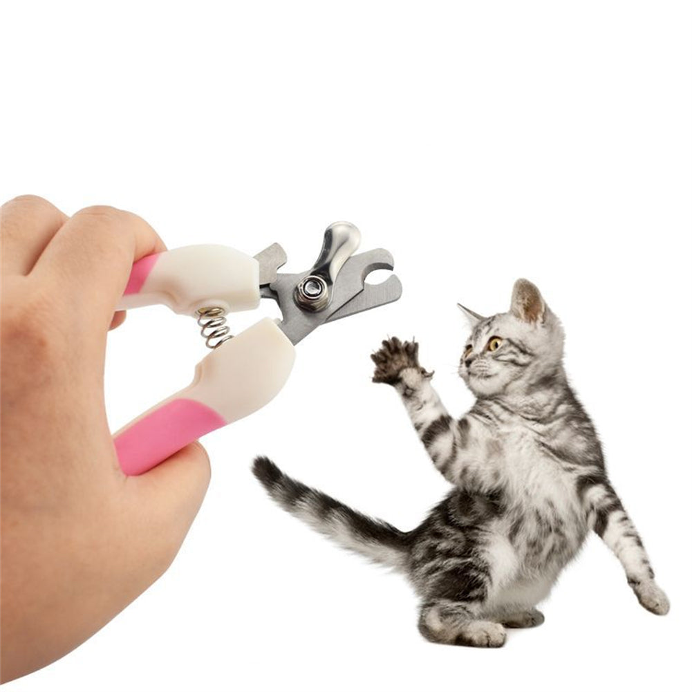 Stainless Steel Pet Nail Scissors Cutter for Cats and Dogs
