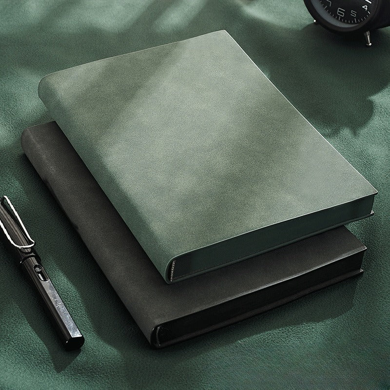 Hardcover Business Vintage Meeting Notebook