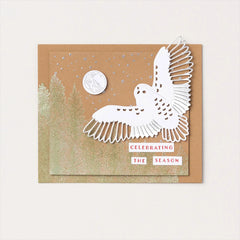 Christmas Clear Stamps Set Pine Forest DIY Craft Art Gift