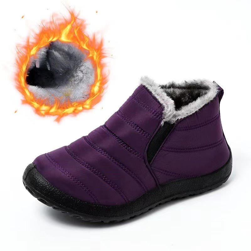 Women's Snow Hiking Shoes Non-slip Ankle Boots