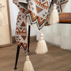 Sunlight Blanket Knitted Bohemian Blanket Nap Sofa Blanket