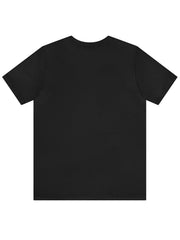 Men's Cartoon Print Short Sleeve Tee Casual Crew Neck T-shirt for Summer