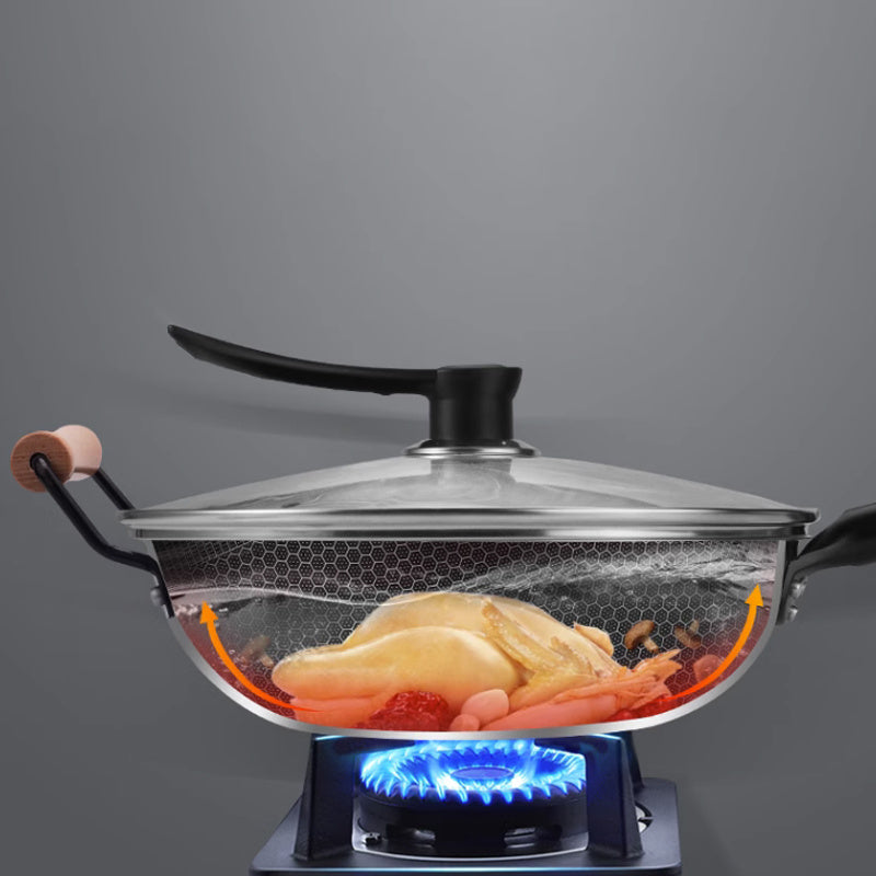 Nonstick Frying Pan With Lid Skillet Induction Compatible