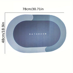 Quick Dry Bath Mat with Tiny Pores Bathroom Floor Mat