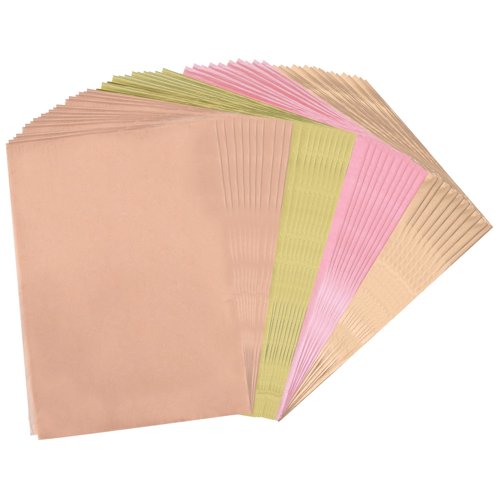 40pcs Metallic Gift Wrapping Paper for Weddings Birthday Parties D