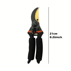 Flower Trimming Pruning Shears w/ Soft Grip Handle - Garden Maintenance Tool